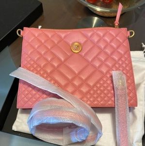 Versace Medusa Head Clutch/ Crossbody Bag New Without Tag
